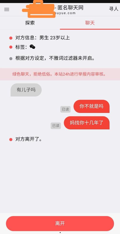 匿名聊天,揭秘网络聊天背后的真实故事